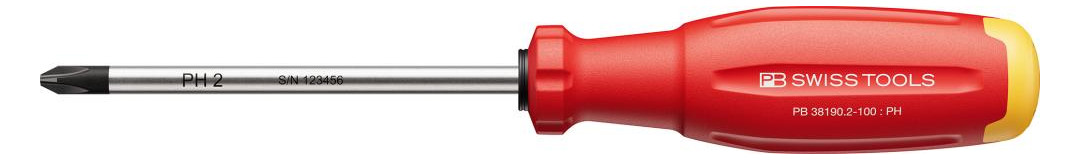 Bild Schraubendreher PH2x100mm SwissGrip EVO PB Swiss-0