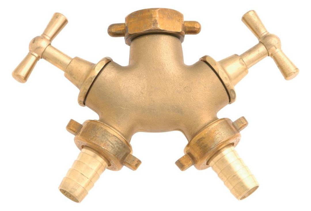 Bild GEKA Zweiwegeventil MS mit Überwurfmutter G3/4"" 2x13mm Tülle SB-0