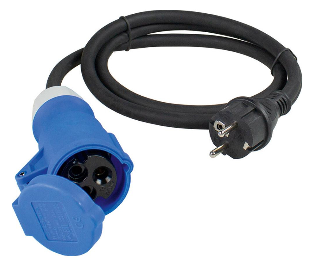 Bild Adapterleitung 1,5m CEE-Kuppl.+Schu.-Ste ck. - n.a.-0