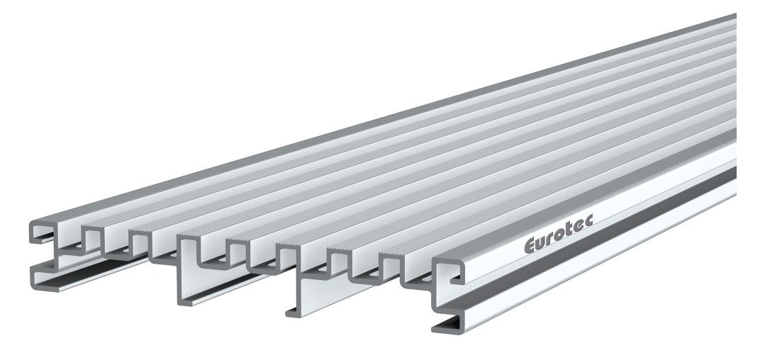 Bild Alu-Drainagerost DrainTec 21 x 140 x 400 0 mm - EUROTEC-0