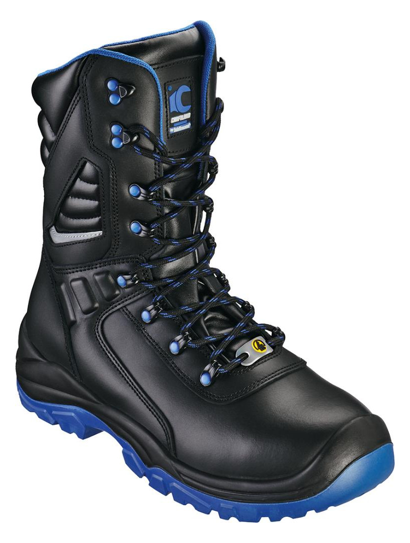 Bild Hochstiefel TORGAU Schwarz/blau, S3S SR ESD Gr. 37 CRAFTLAND - n.a.-0