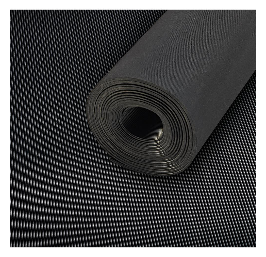 Bild Feinriefenmatte CLASSIC SBR, schwarz, 3m m, 1000mm 10m FORTIS-0