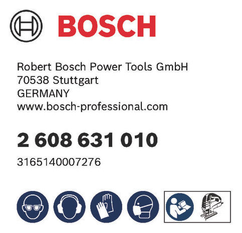 Bild Stichsägeblatt T 101 A Bosch VE à 5 Stück Clean for PC-9