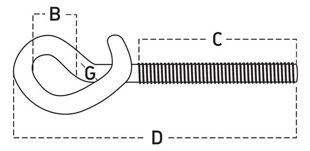 Bild Art. 19SE Schaukelhaken zn 19SE/M12x160-1