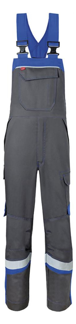 Bild Latzhose, 20288 Gr. 62, kohlengrau/blau - HAVEP-0