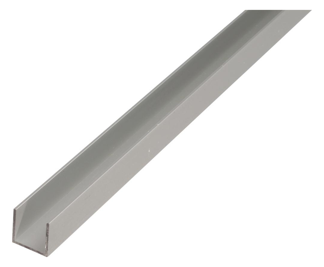 Bild U-Profile, Alu 20x10x2,0x1000 mm GAH Alb erts-0