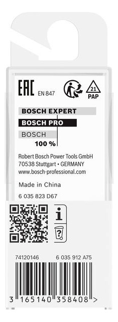 Bild HM-Nutfräser 2-schneider Ø 6,0 mm Bosch-2