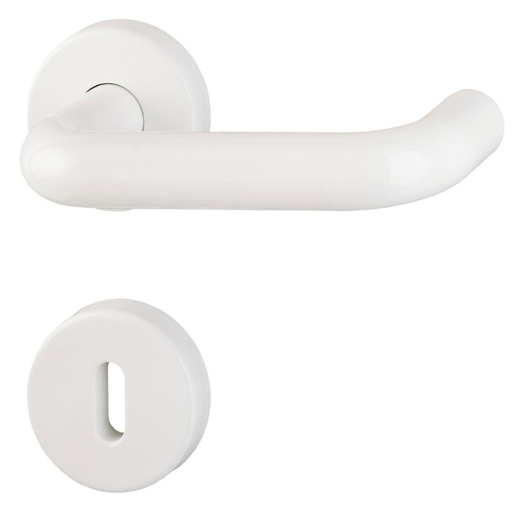 Bild Garnitur RosetteK138L/15/ 15SGRT F9016 8 OB 40-44 HOPPE-0