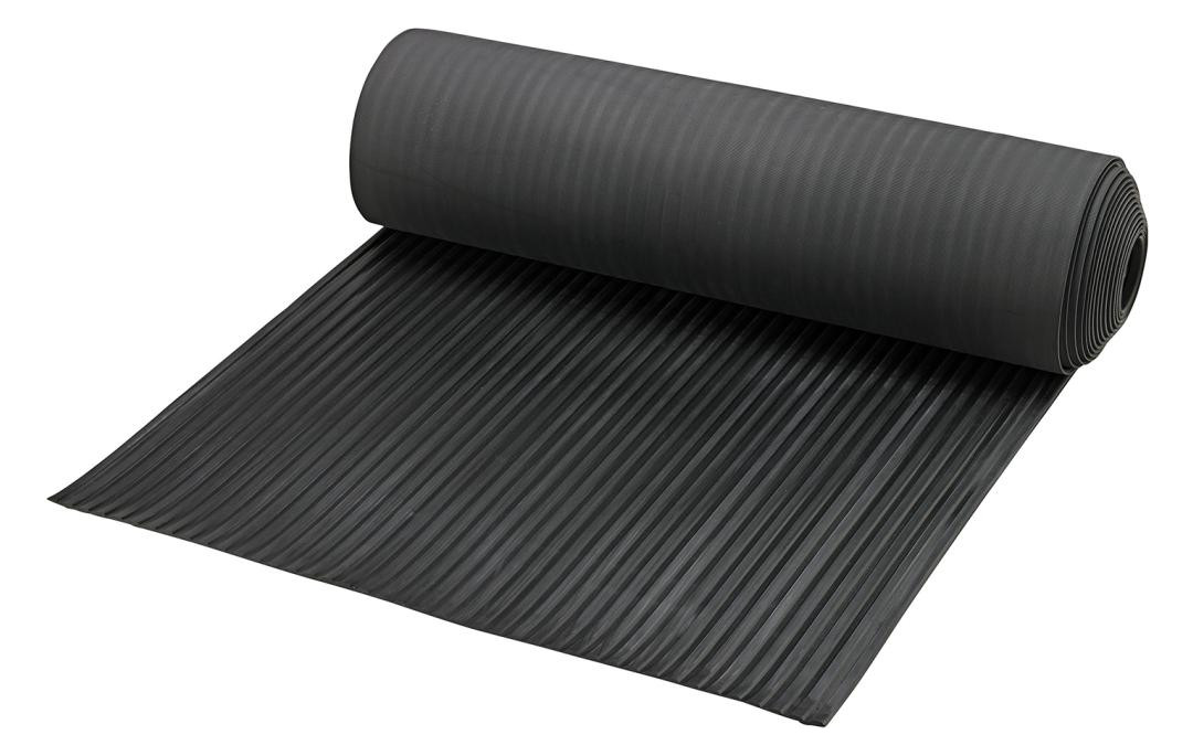 Bild Leistenmatte PRO, NR/SBR, schwarz, 6mm, 1000mm 10m FORTIS-0