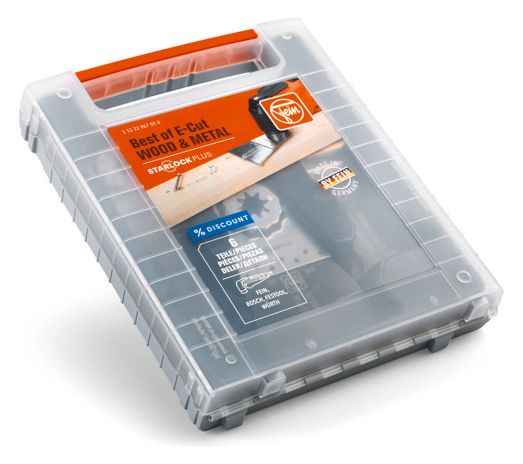 Multimaster Zubehör-Set Wood and Metal Fein 6-teilig StarlockPlus - 2