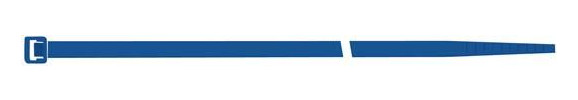 Bild Kabelbinder Nylon blau 100x2,5mm a100Stü ck SapiSelco - S SAPISELCO-0