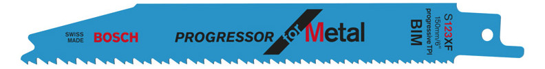 Bild Säbelsägeblatt S 123 XF Bosch VE à 100 S tück Progressor for Metal-0