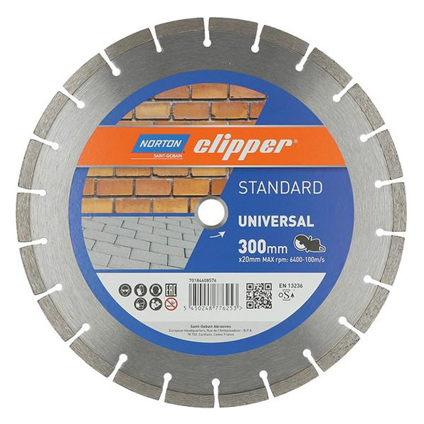 Bild Diamantscheibe Standard Universal Ø300 - Norton-0