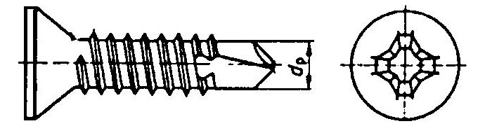 Bild Bohrschraube DIN 7504-O 3,5x 25 verzinkt - E-NORMpro-1