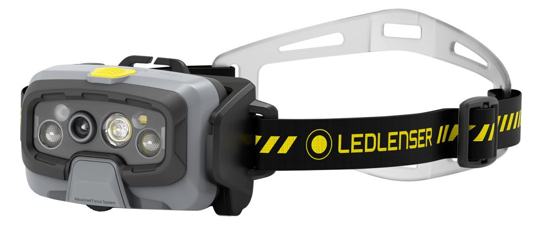 Bild Akku-Kopflampe HF8R Work Yellow 20-1600 Lumen Ledlenser-1