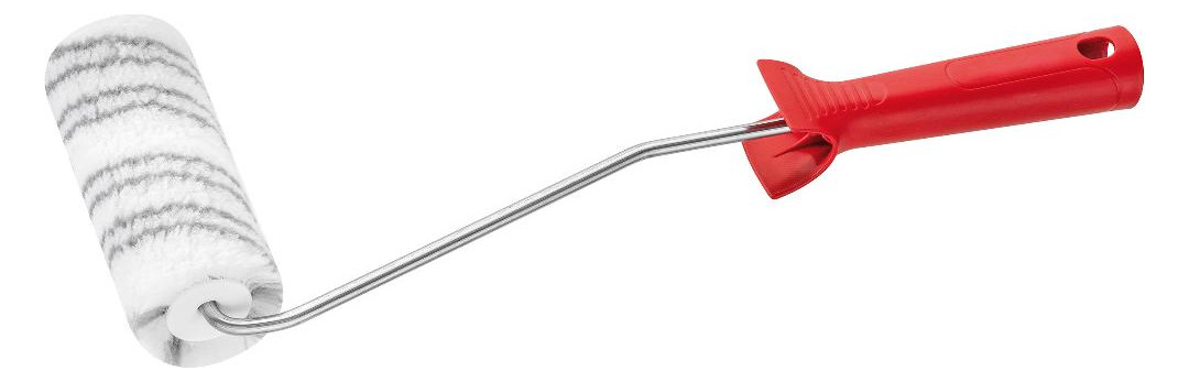 Bild Farbroller glatt 12 cm 1K Griff lang - C CIRET-0