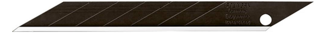 Bild Abbrechklinge black 9mm Pack a 10 Stück 30Grad LUTZ BLADES - n.a.-0