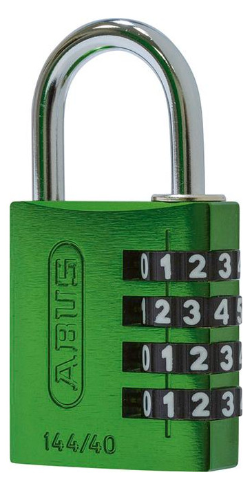 Bild Zahlen-Hangschloss 144/40 grün Lock-Tag - ABUS-0