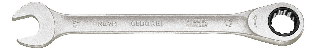 Bild Ratschenschlüssel-Satz gerade 10-19mm 4- teilig in Tasche Gedore-1