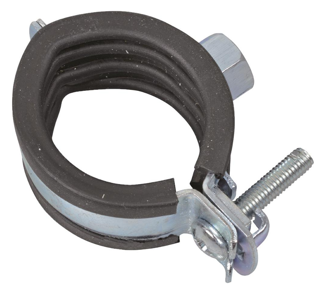 Bild Rohrschelle, 26 - 28 mm, schallgedämmt, für 3/4"", mit M8 Gewindemuffe - KIRCHHOFF-0