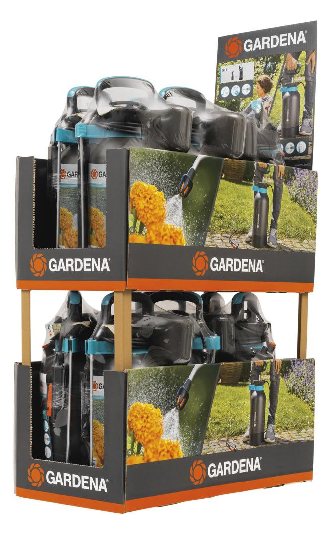 Bild Drucksprüher 5 + Pumpsprüher 0,75 Dispay - Gardena-0