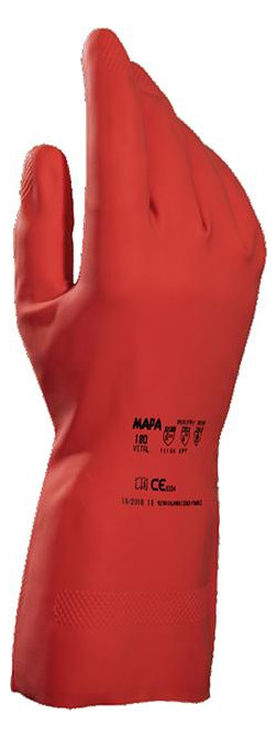 Bild Handschuh Vital 180, Gr. 6, rot - MAPA-1