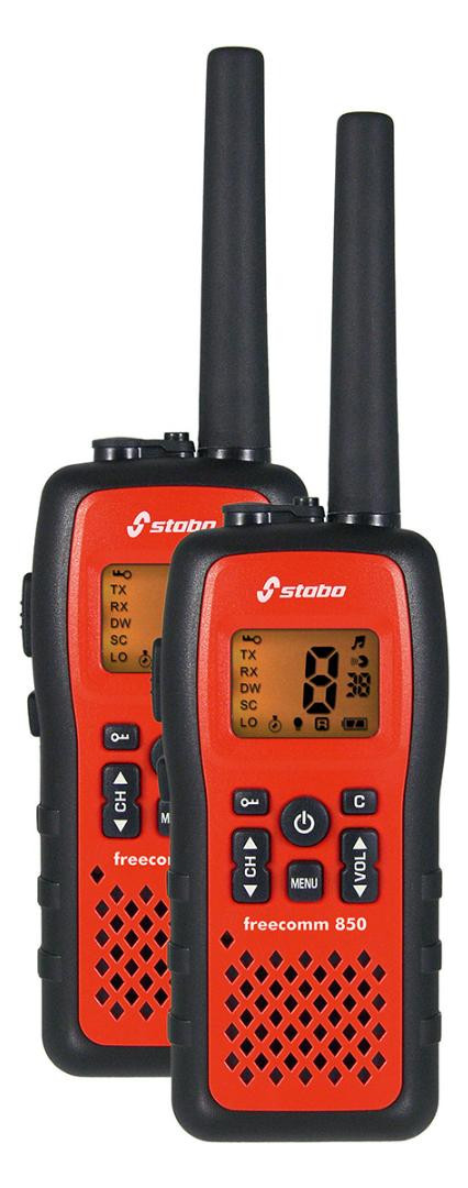 Bild Funkgerät Set stabo freecomm850 8 Kanäle Reichweite 10 km-0