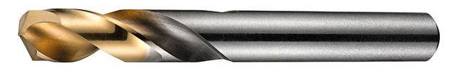 Bild Kurzbohrer HSS DIN1897N 3,0mm 135G Typ N 2,5xD A0223.0 TiN Tip Dormer - DORMER PRAMET-1