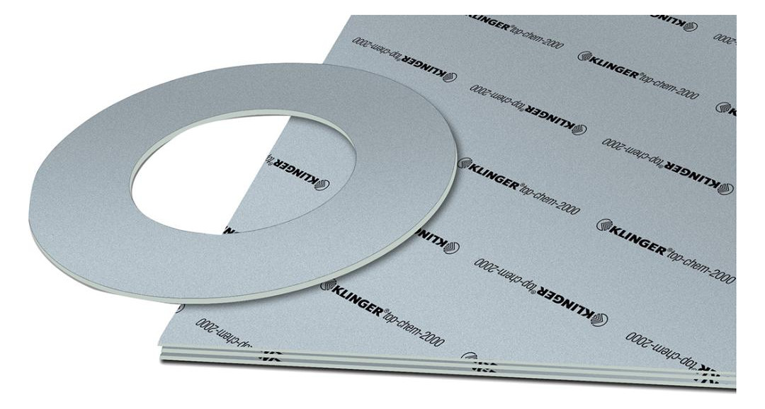Bild Dichtungsring DIN 2690 Klinger Top-Chem 2000 DN150 PN16 218 x 169 x 2,0 mm - Neutral-0