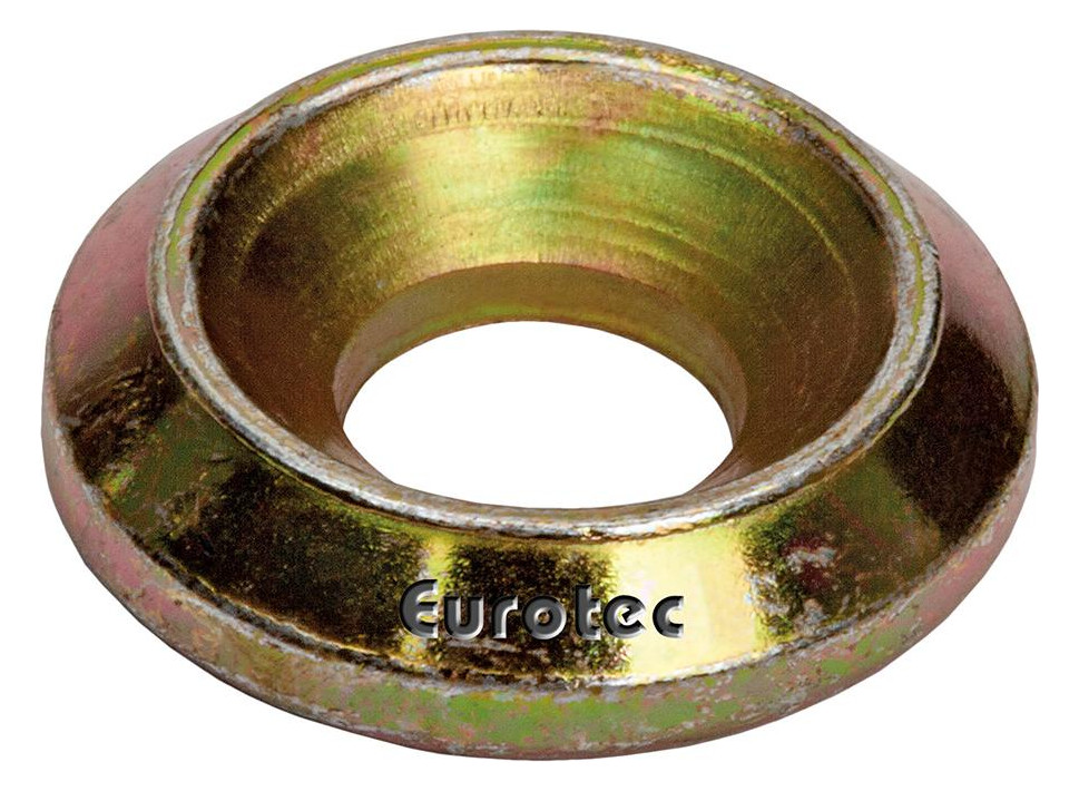 Bild Rosette Senkscheibe gelb Ø 8,0 - EUROTEC-0