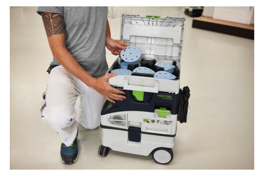 Bild Schleifmittel-Systainer³ SYS-STF D125 GR-Set Granat - Festool-2