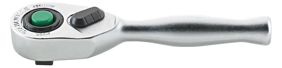 Bild Hebel-Umschaltknarre 1/4"" 80Zähne 90mm 418QR Stahlwille-0