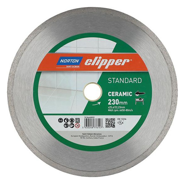 Bild Diamantscheibe Standard Ceramic Ø230 - Norton-0