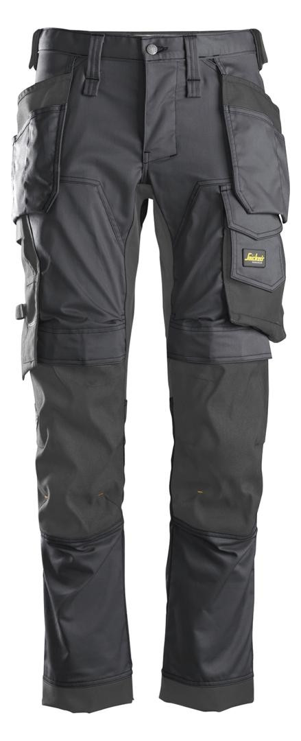 Bild AW Stretch Hose mit HP 60, stahlgr-schw Snickers Snickers - SNICKERS WORKWEAR-0