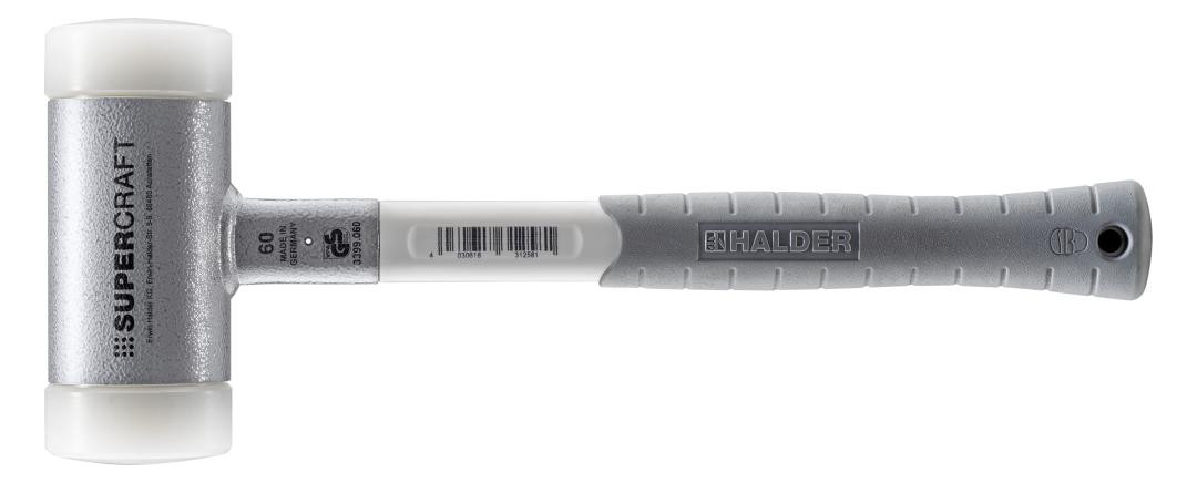 Bild Schonhammer SUPERCRAFT 60mm rückschlagfr ei mit 3-Komponentengriff HALDER-0