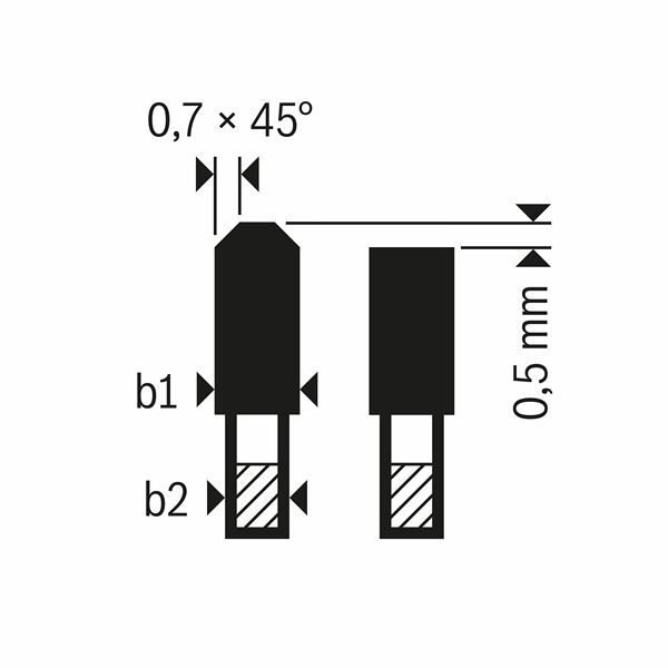 Bild HM-Kreissägeblatt 254x2,4/1,8x30 80Z TCG Bo VE à 1 Stück Expert f Multi Material - BOSCH-7