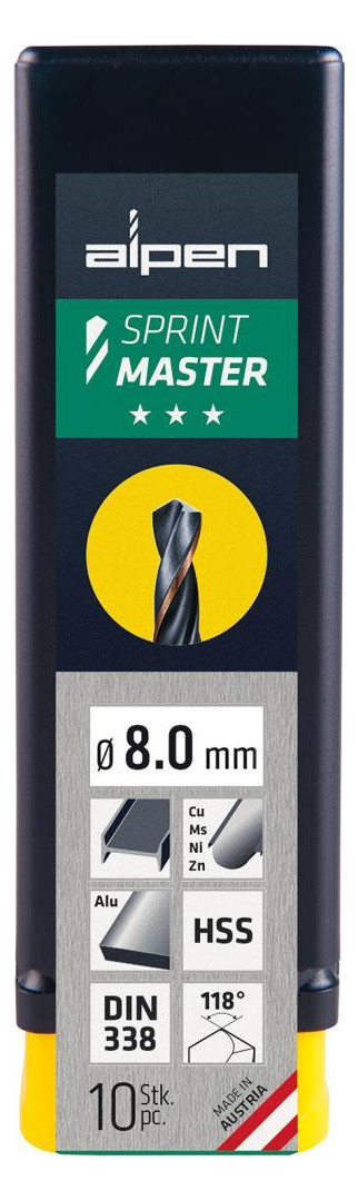 Bild Spiralbohrer D338N HSS Sprint Master 9,10 AL PEN - MAYKESTAG-1