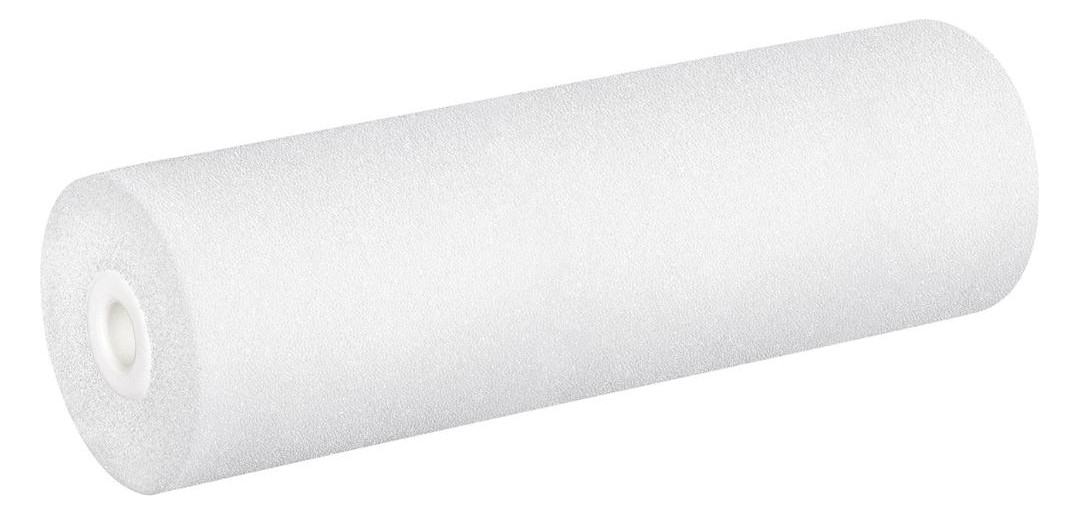 Bild Lackier-Schaumwalze 5 St 12 cm weiß gera de - C CIRET-0