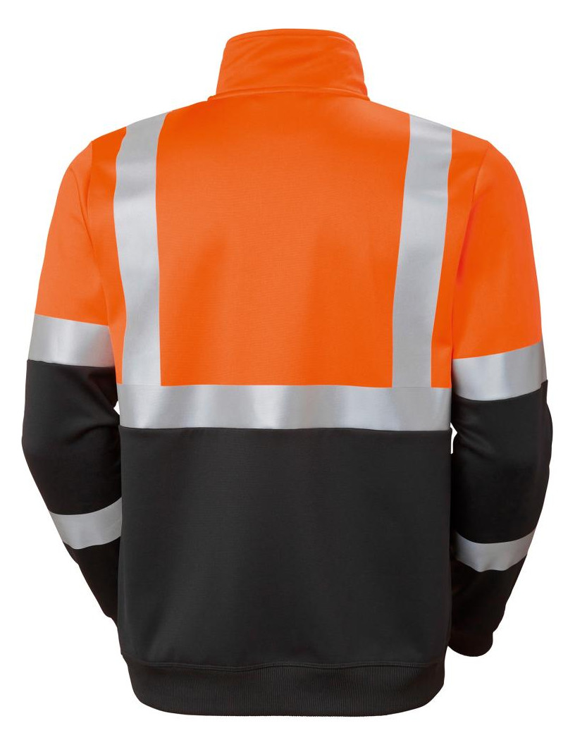 Bild Warn-Sweat-ZIP, orange, Gr. S - n.a.-1