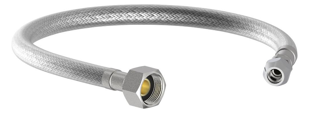 Bild Flex-Anschlussschlauch 300 mm, 3/8""IG x 10 mmQ - KIRCHHOFF-0