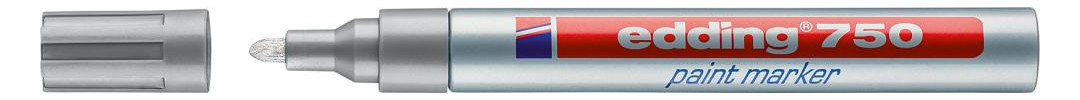 Bild Lackmarker Nr. 750 silber Edding-1