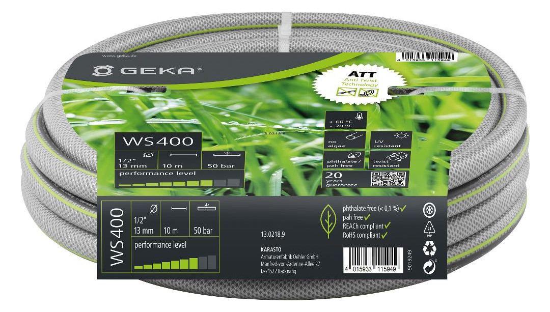 Bild Wasserschlauch WS400 1/2""/13 mm 10 m GE KA pus - GEKA-0