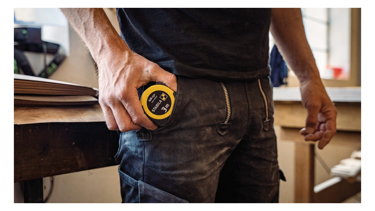 Bild Taschenbandmaß BM 150 3 m metrische Skala - STABILA-2