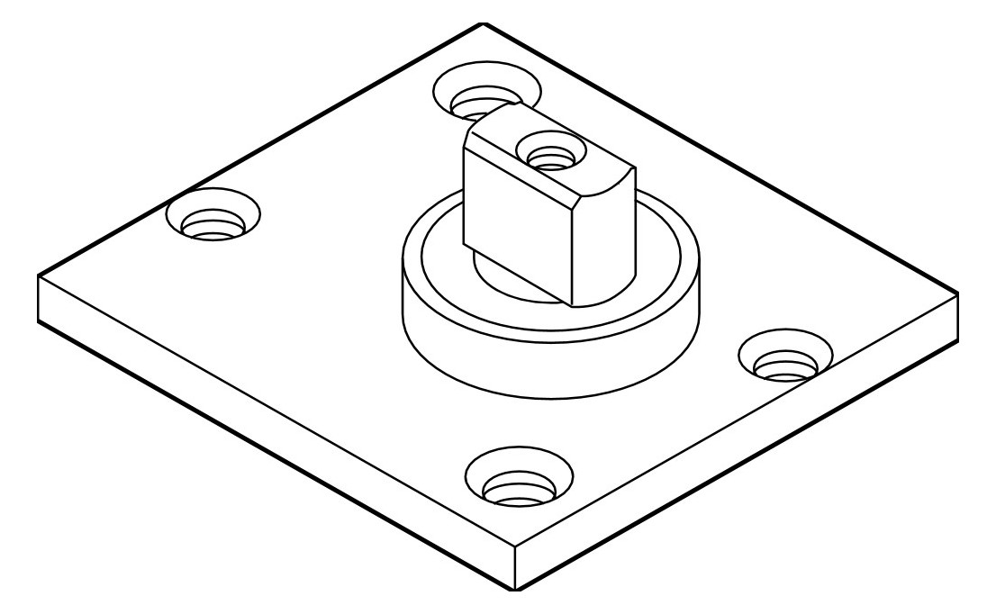 Bild Drehlager TS 137 B silberfarbig - GEZE-3