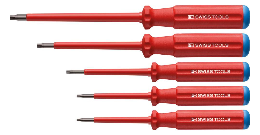 Bild Schraubendreher-Satz VDE 5-teilig Torx i m Karton Classic PB Swiss Tools-0