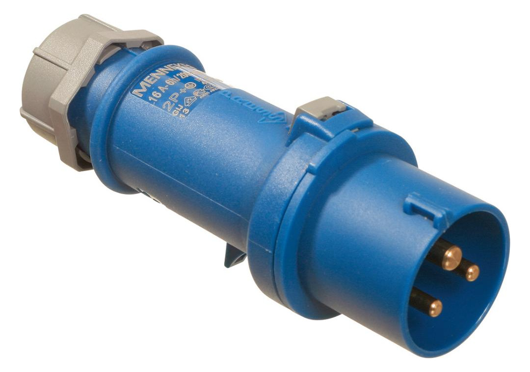Bild CEE-Stecker 230V 16A - as Schwabe TechnikProdukte-0