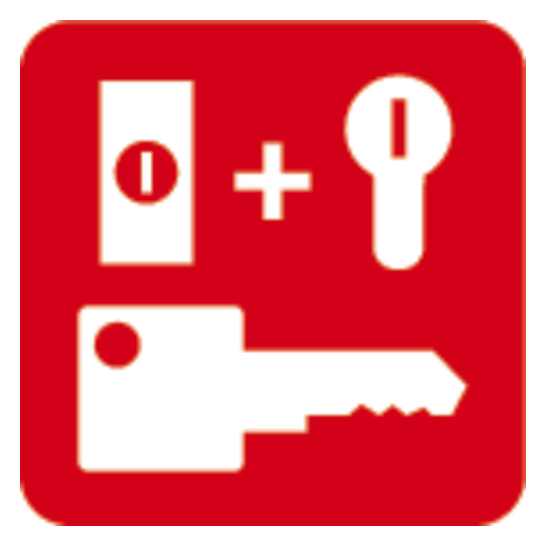 Bild Profil-Doppelzylinder, EC550, Baulänge A 30/ 45, Not+Gefahrenfunktion, 3 Wendeschlüssel, verschiedenschließend, Messing matt Nickel Pearl - ABUS-1