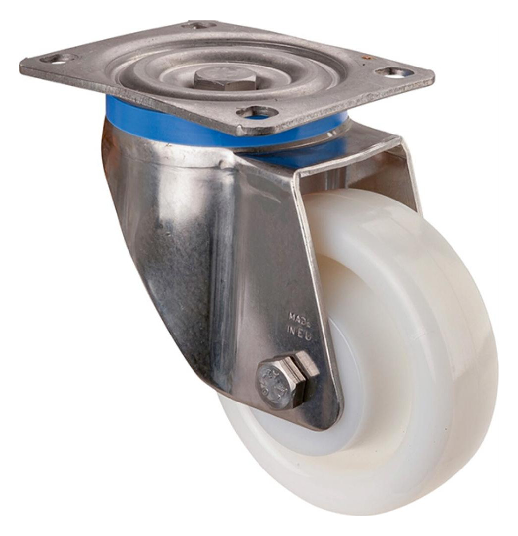 Bild Edelstahl Schwerlastrolle HS100.B14.126 - BS ROLLEN-0