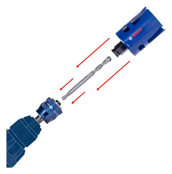 Bild Lochsäge EXPERT 83mm Bosch Carbide Const ruction Material EXPERT Bosch-12