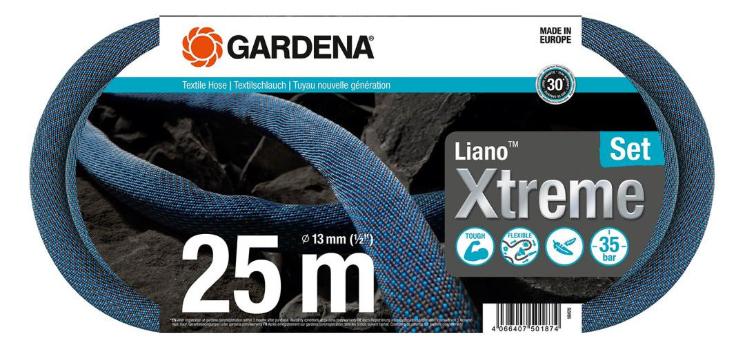 Bild Textilschlauch Set iano Xtreme 1/2"" 25m - Gardena-0